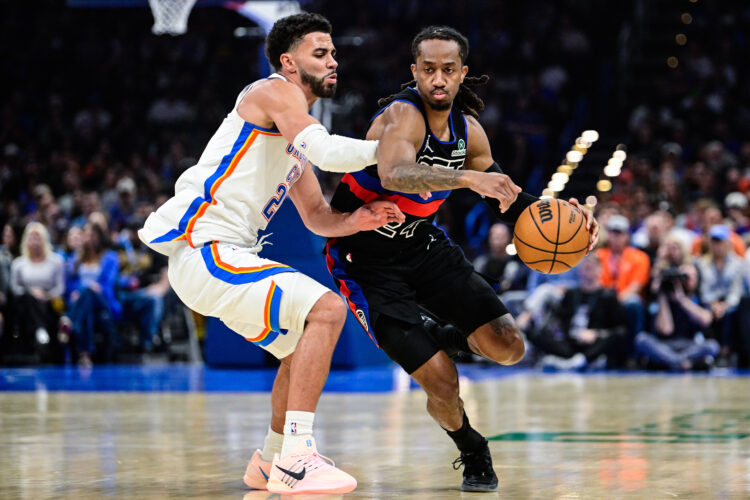 Gilgeous-Alexander erupts for 47 points as Thunder outlast Pistons 114-110 in OT
